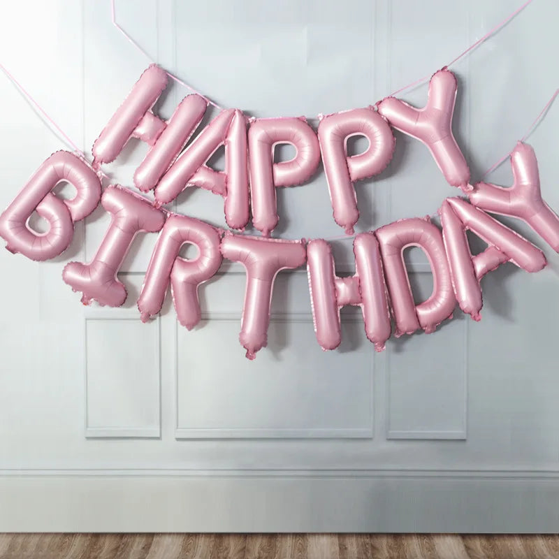 Blue Foil Balloon Set – Boy's Baby Shower & Birthday Decor