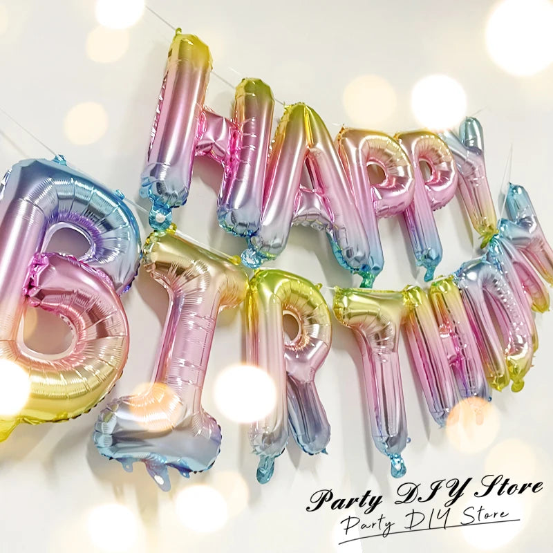 Blue Foil Balloon Set – Boy's Baby Shower & Birthday Decor