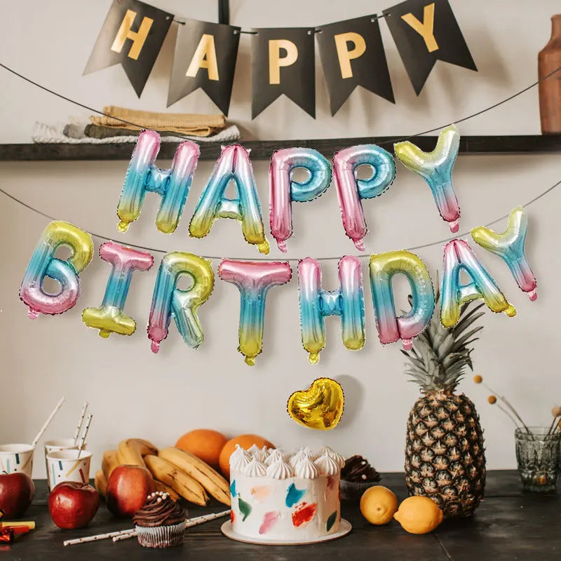 Blue Foil Balloon Set – Boy's Baby Shower & Birthday Decor