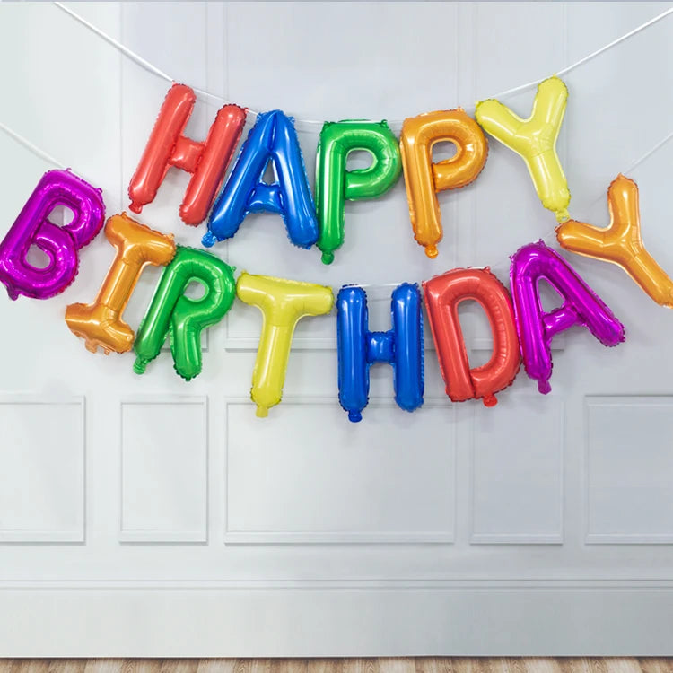 Blue Foil Balloon Set – Boy's Baby Shower & Birthday Decor