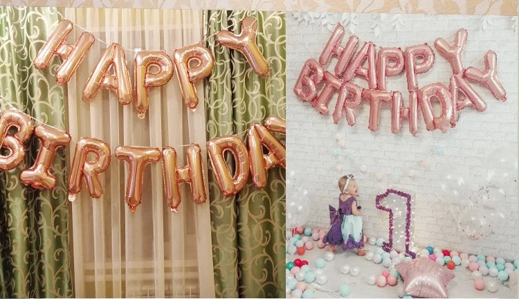 Blue Foil Balloon Set – Boy's Baby Shower & Birthday Decor