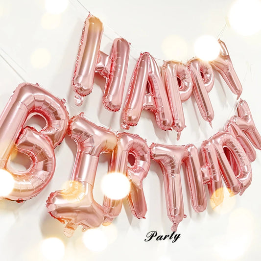 Blue Foil Balloon Set – Boy's Baby Shower & Birthday Decor